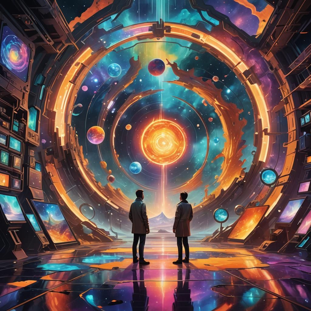 Scientist and Portal to Infinite Worlds: Concept Art