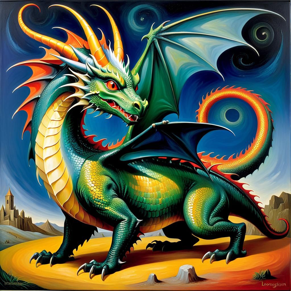 Things that Fly - a dragon