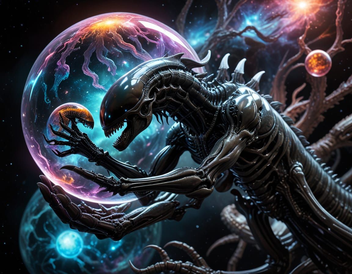 Ethereal Worlds in Translucent Colors