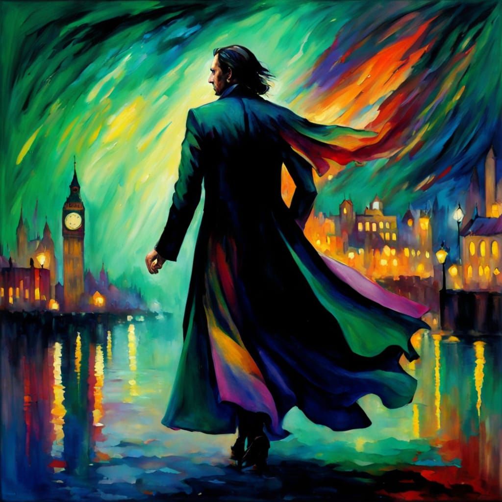 Professor Snape, Death Eaters attack London