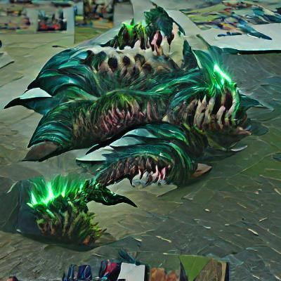 Colossal Dreadmaw Ready to Attack