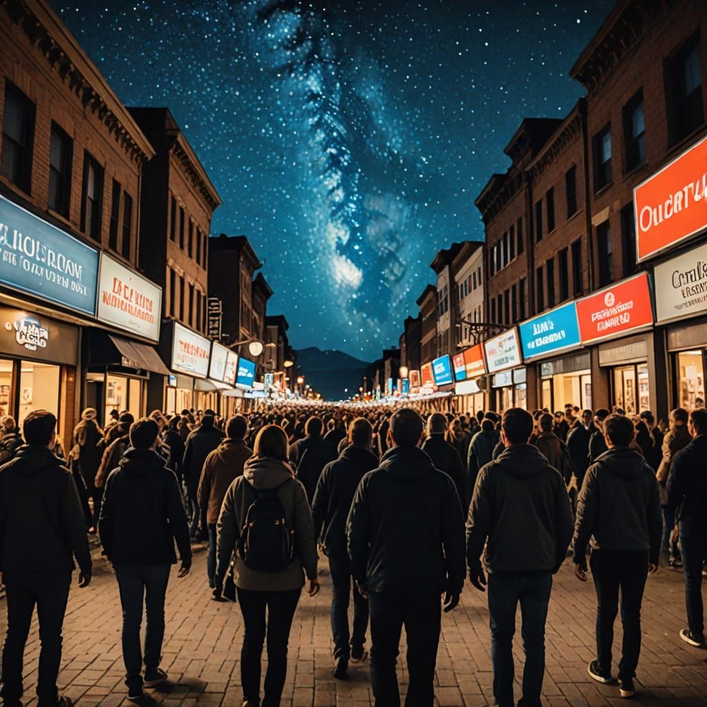 Apocalyptic Night Scene: The Final Hours