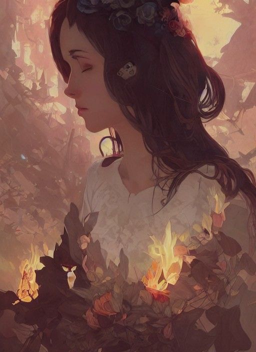 Inspirational Rock Art with Shadowing and Colors