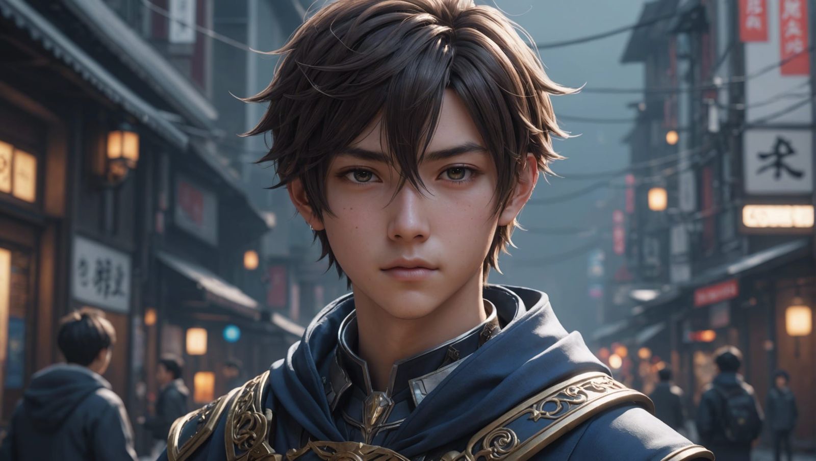 Enlightenment: 3D Anime Art Inspired by WLOP