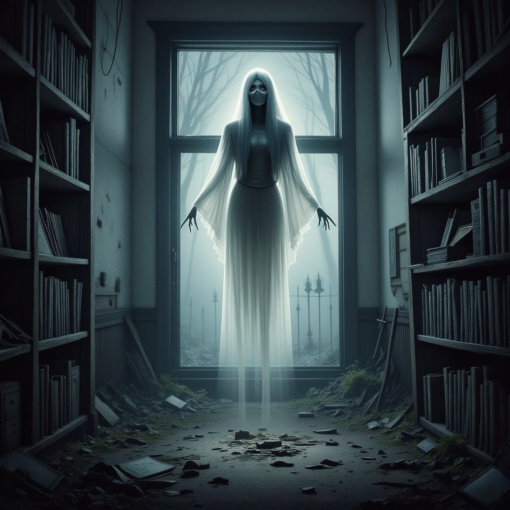 Ethereal Presence in a Forgotten Hamlet