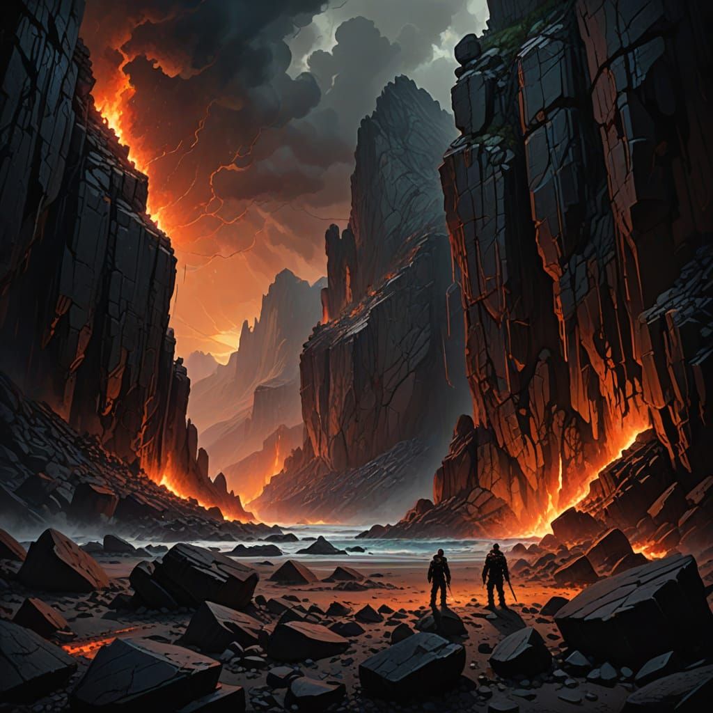 Mystical Canyon of Eerie Proportions