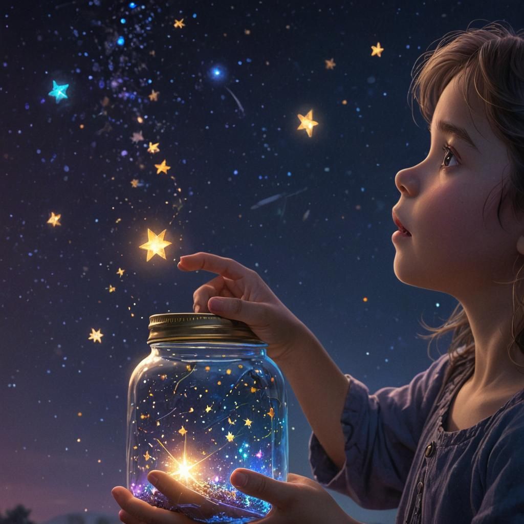 Stars Released: A Child's Fantasy Concept Art