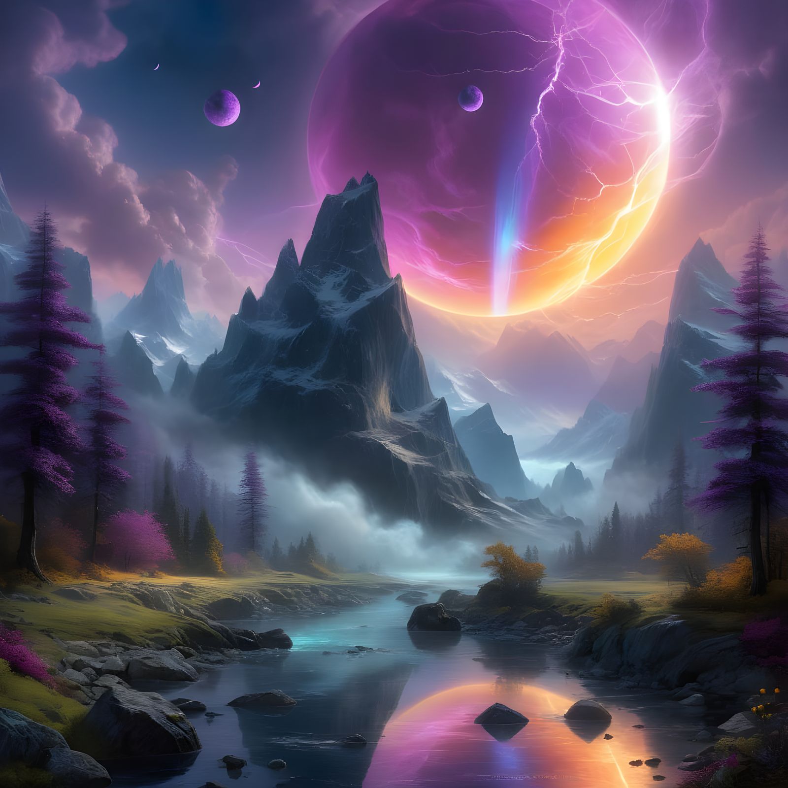 Ethereal Visions in Crystal and Liquid