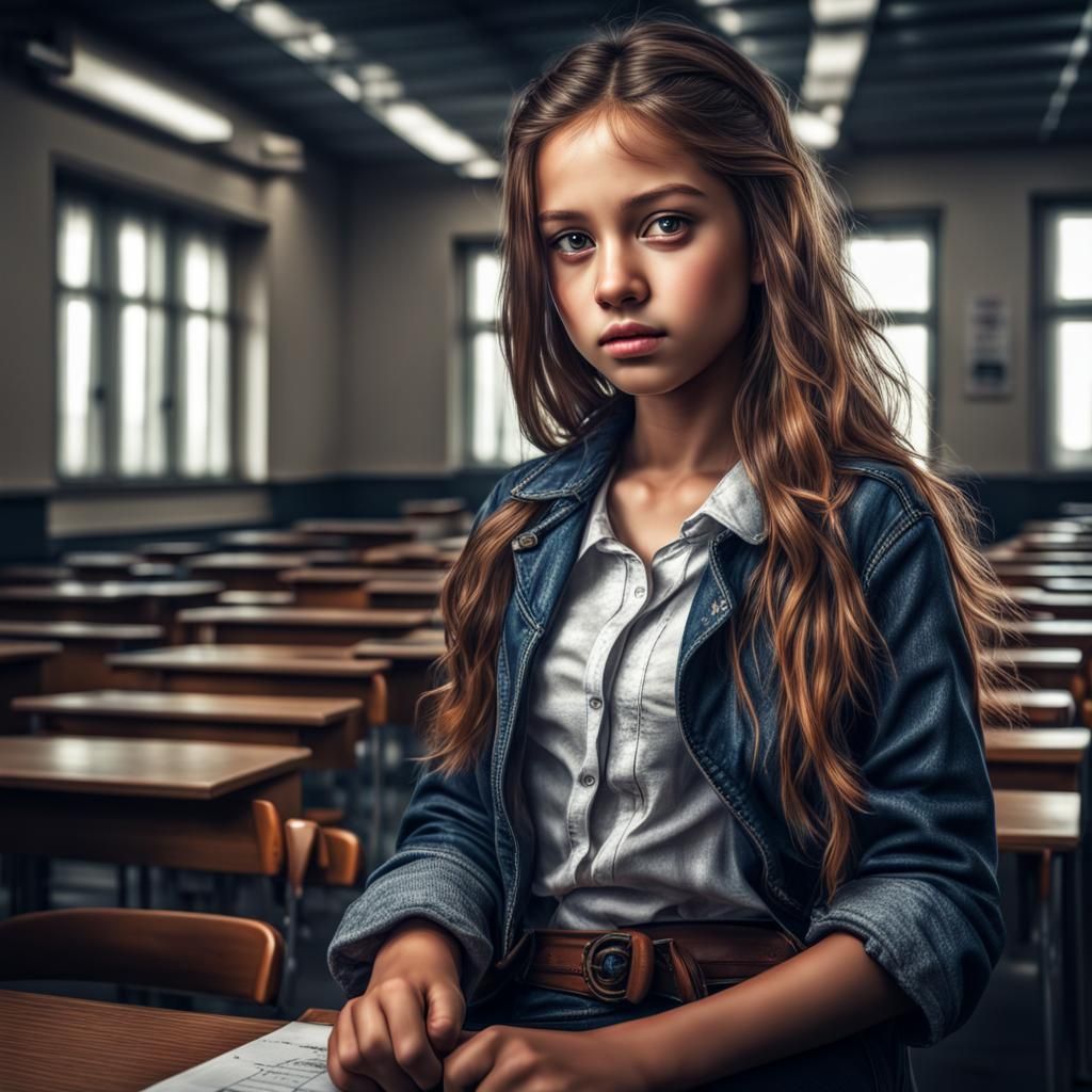 Hyperrealistic Portrait of a Beautiful Woman