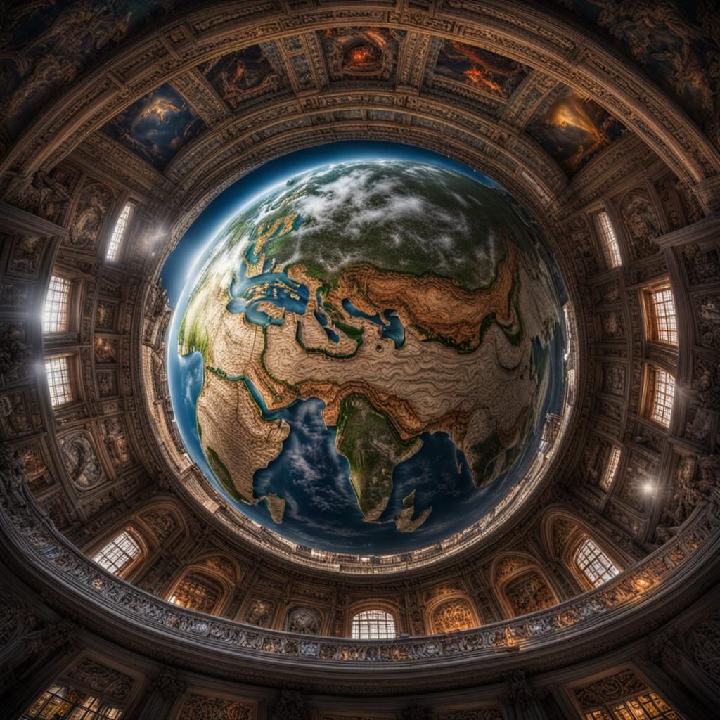 Hyperrealistic World Rendered in Striking Detail