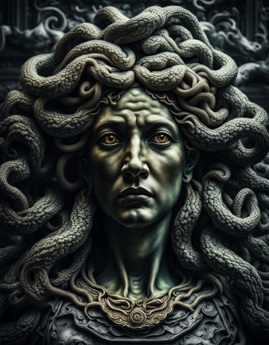 Portrait of Medusa