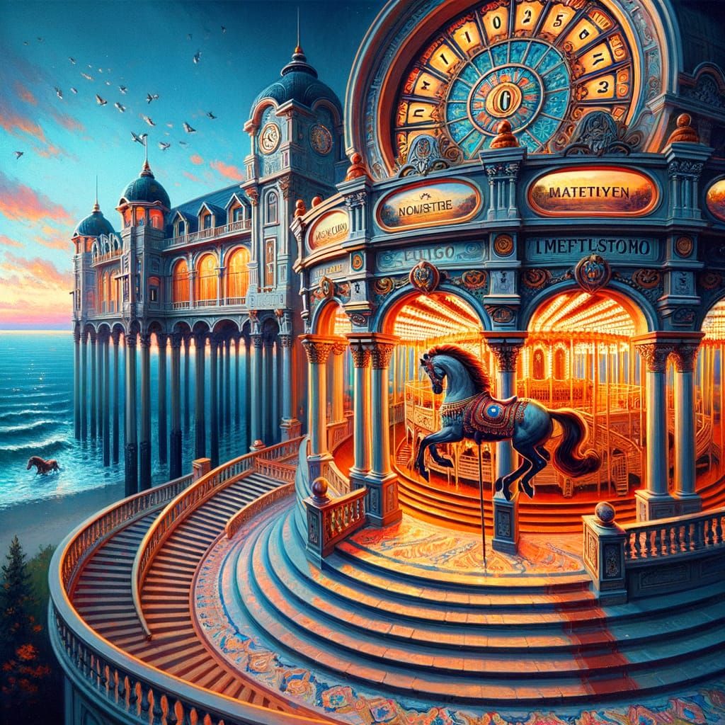 Digital Art of a Colorful Mathematical Sequence