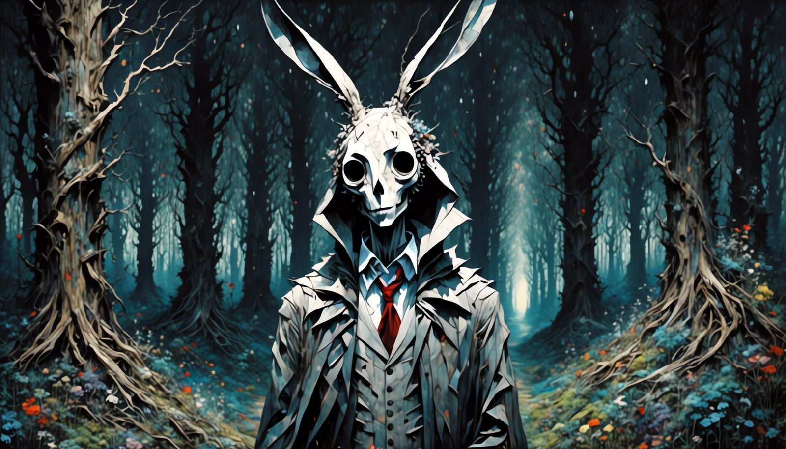 Elias Ainsworth as Donnie Darko in Fairy Forest