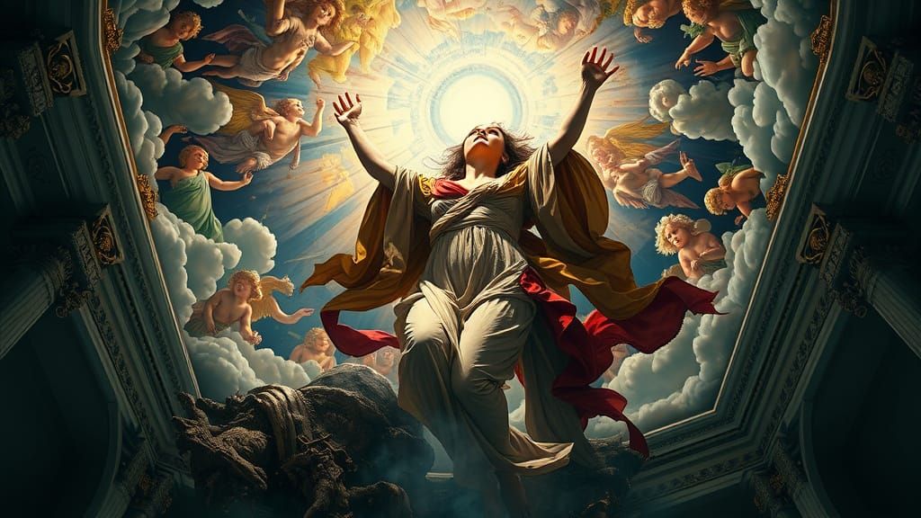 Renaissance Woman Rises from the Dead in Baroque Splendor