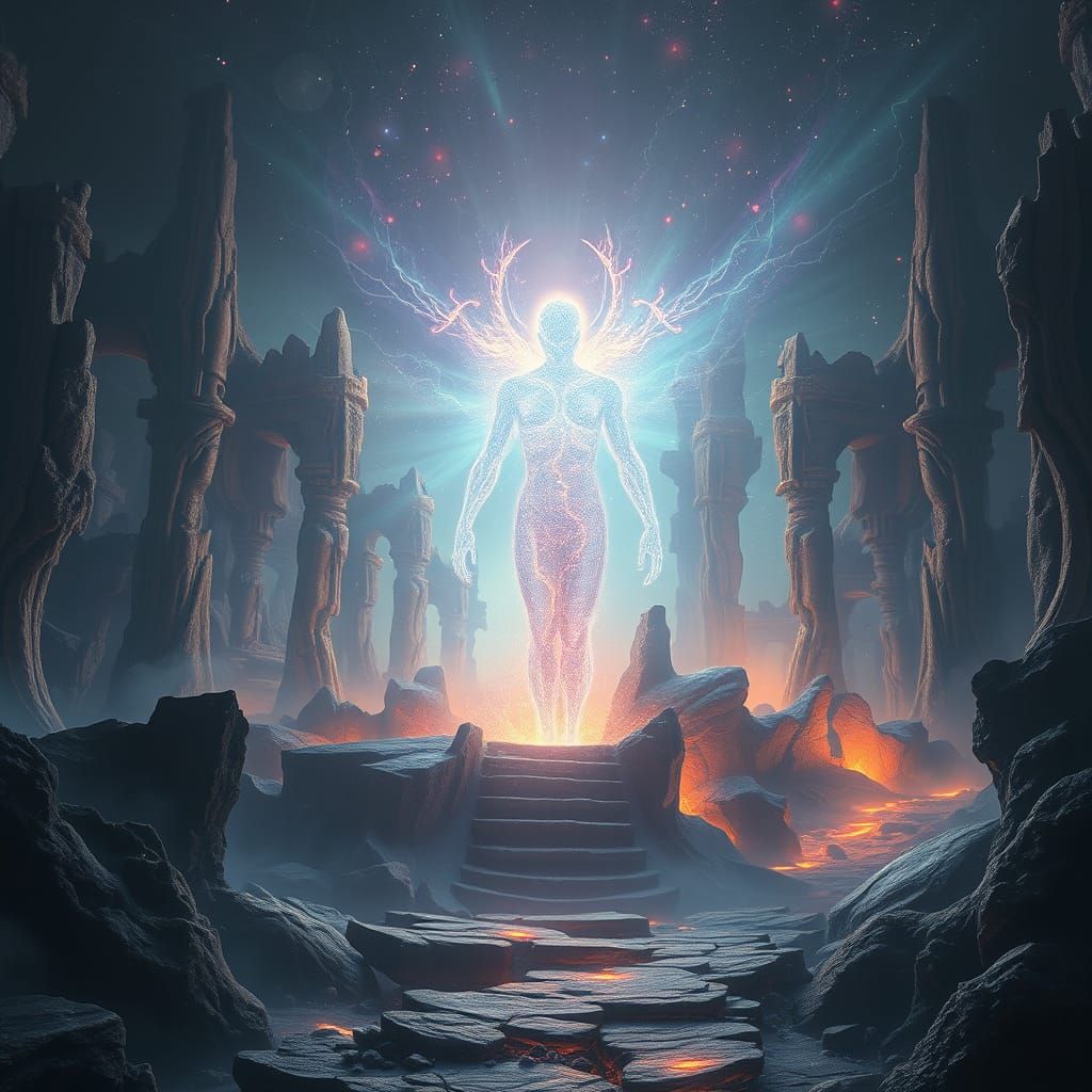 Cosmic Energy Ghost Haunts Ancient Alien City Ruins