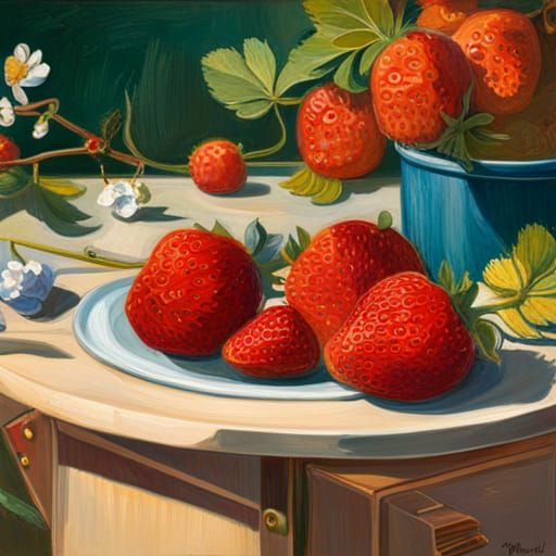 Fresh strawberries