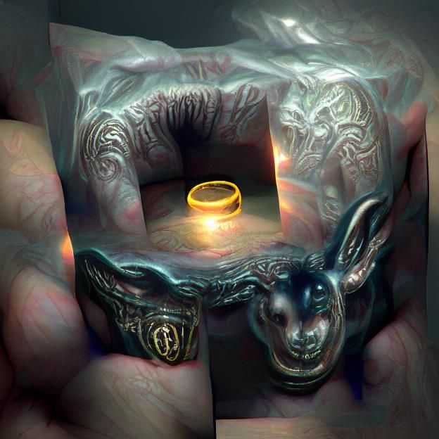 Baphomet Ring: An Enchanted Artifact