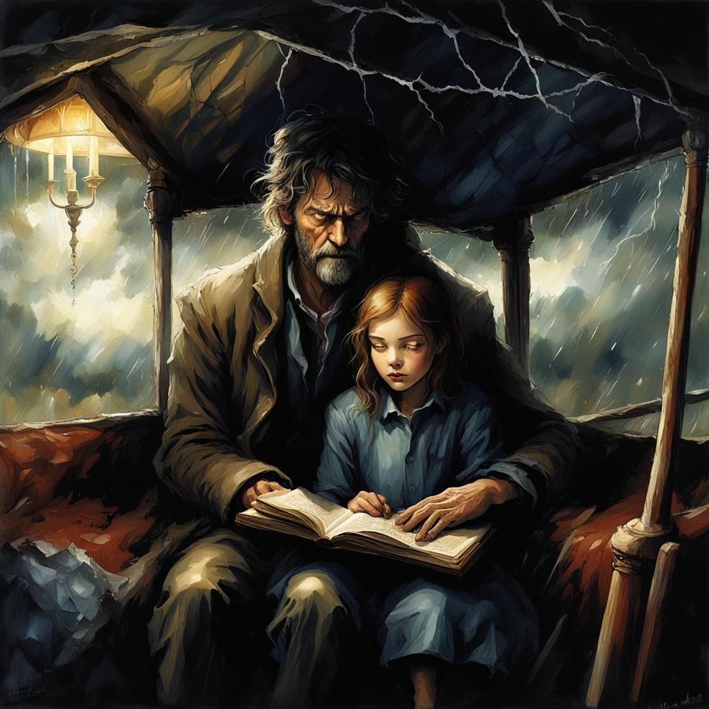 Stormy Encounter: A Moment of Compassion