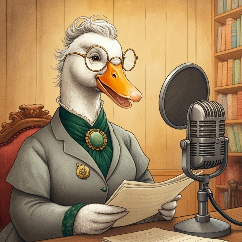 Penelope Carrington-Moss, "Granny Goose"