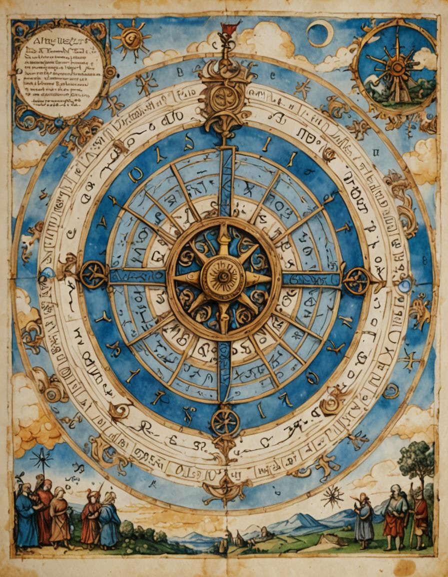 Wheel of Fortune in Renaissance Style
