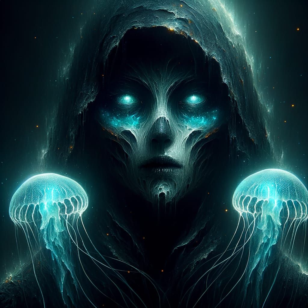 Spectral Pirate Queen in Dark Fantasy Style