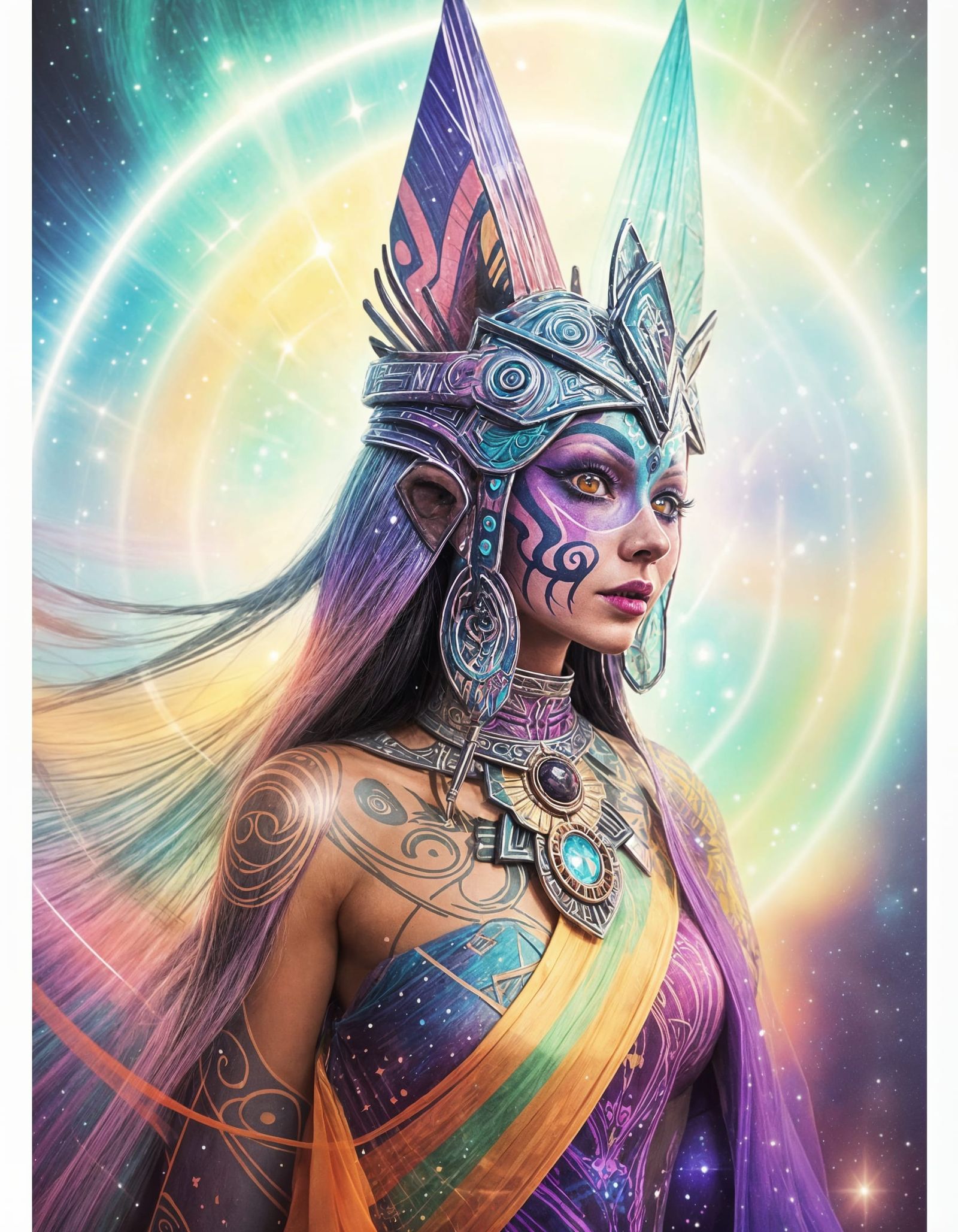 Ahsoka Tano as Día de los Muertos Goddess