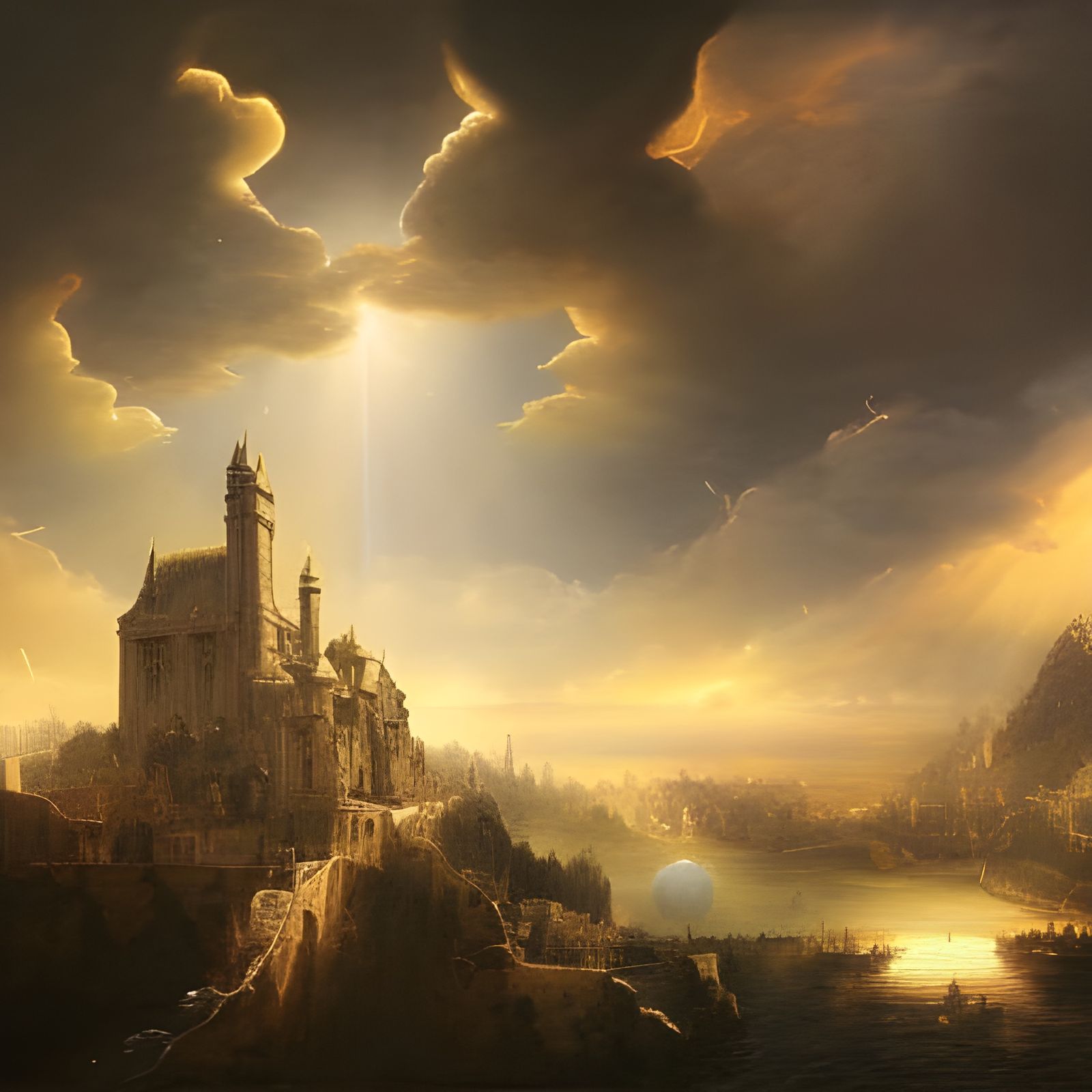 Keys of the Kingdom: Detailed Matte Painting