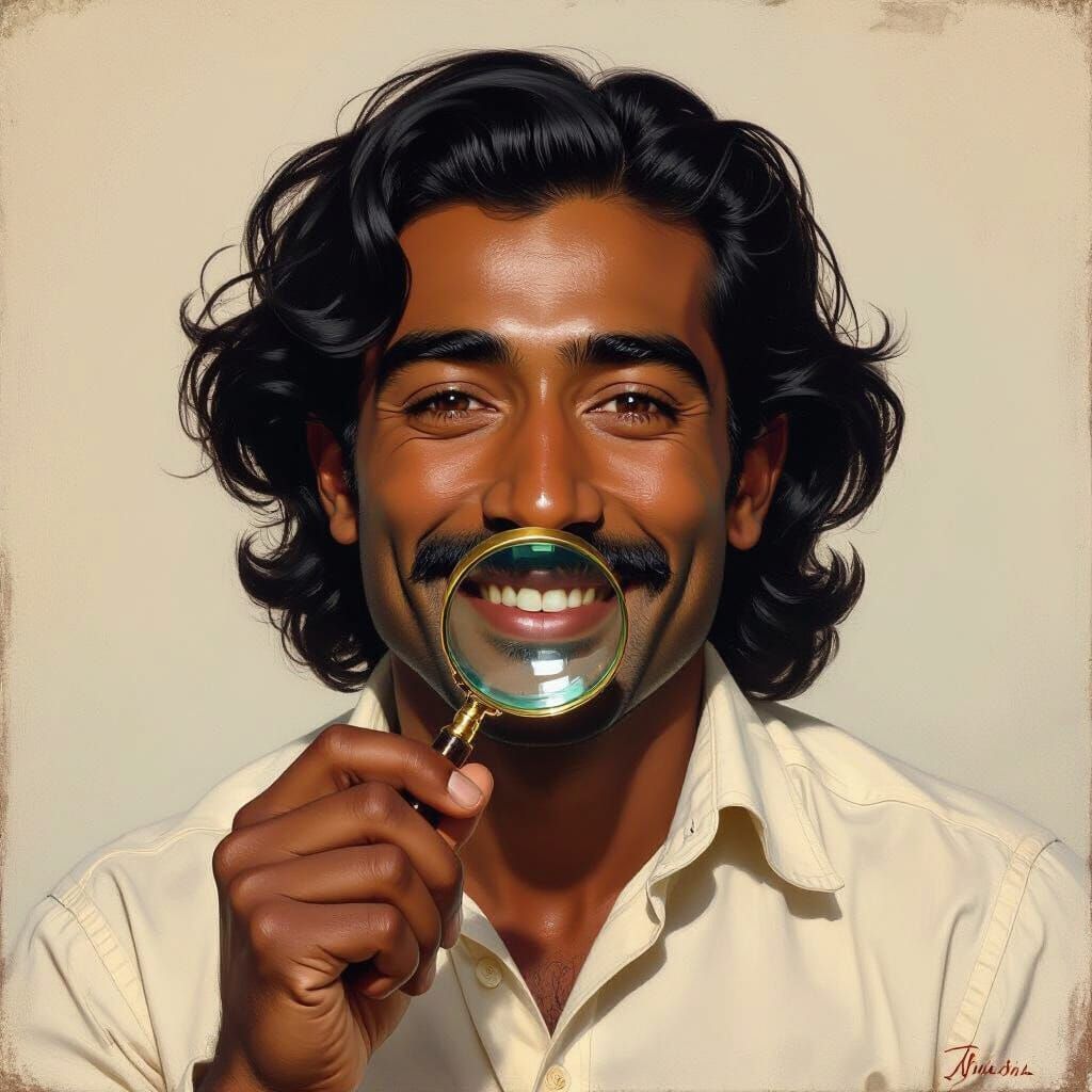 Portrait of Mr. Kelada, Circa 1919, Realistic Style