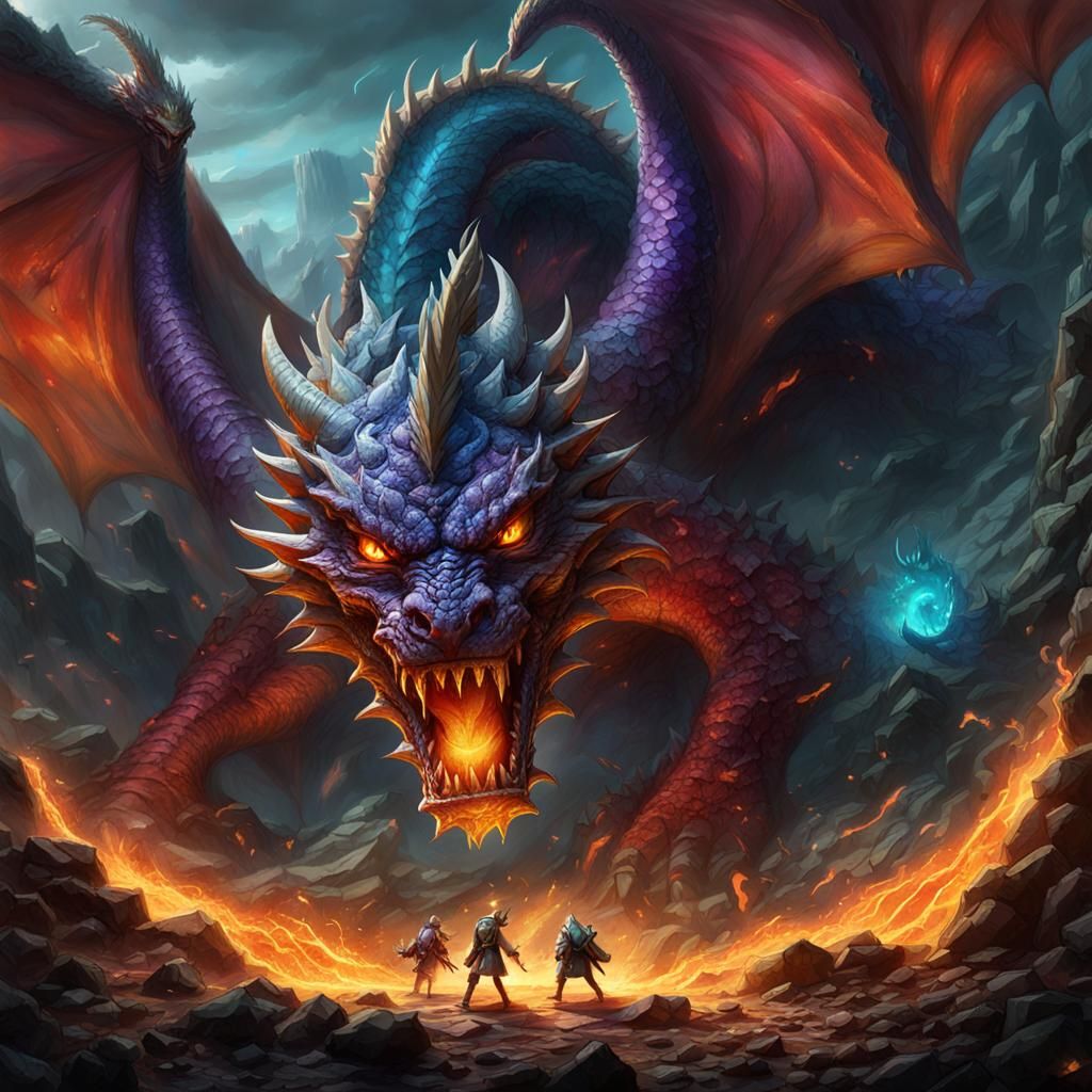 Epic Dragon Convergence in Fissure Portal