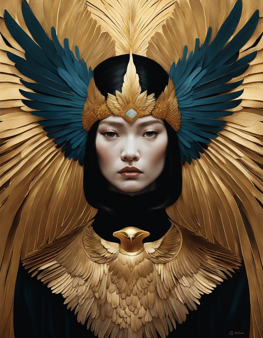 Golden Winged God