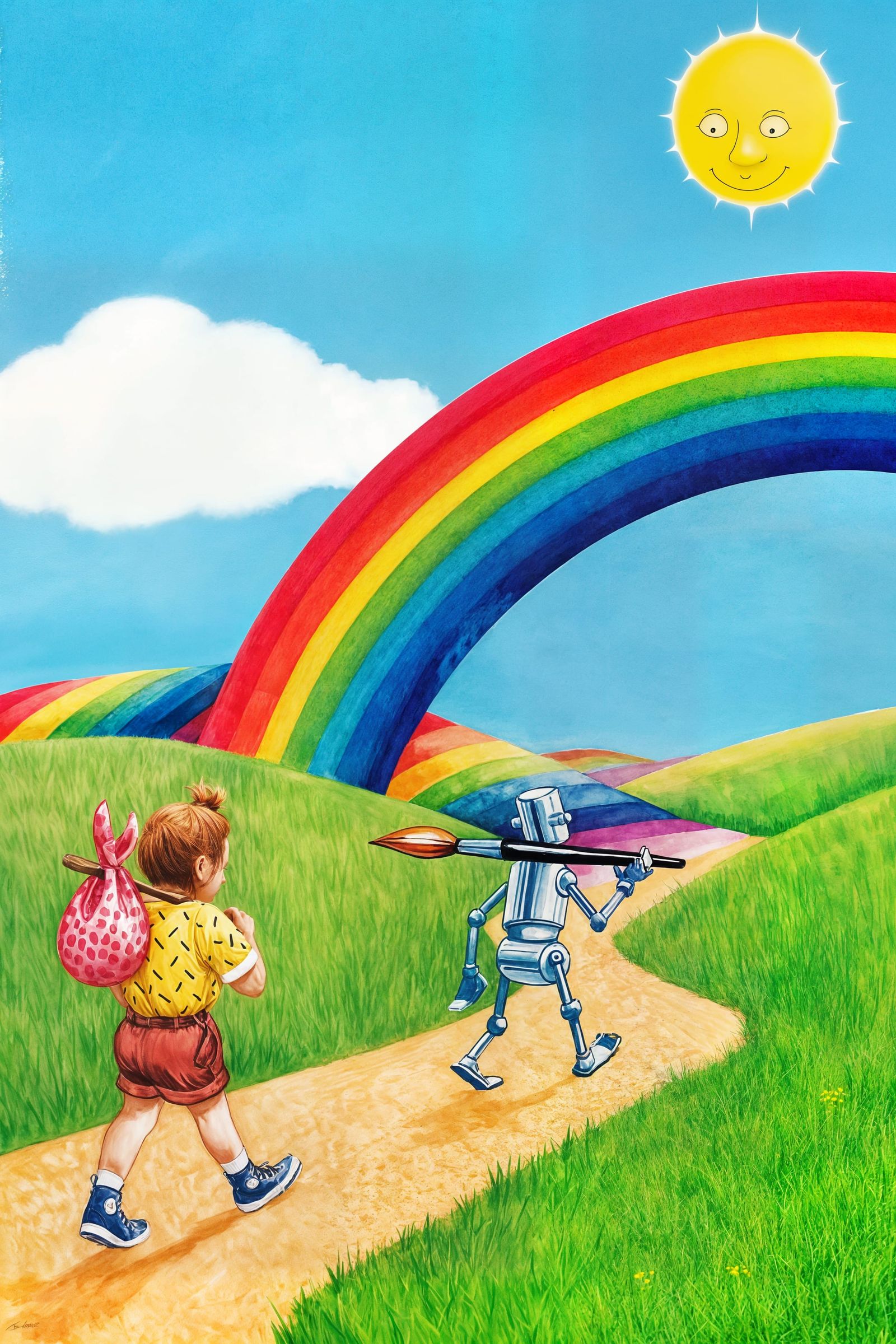 AI Generated Image of Rody and Mastico