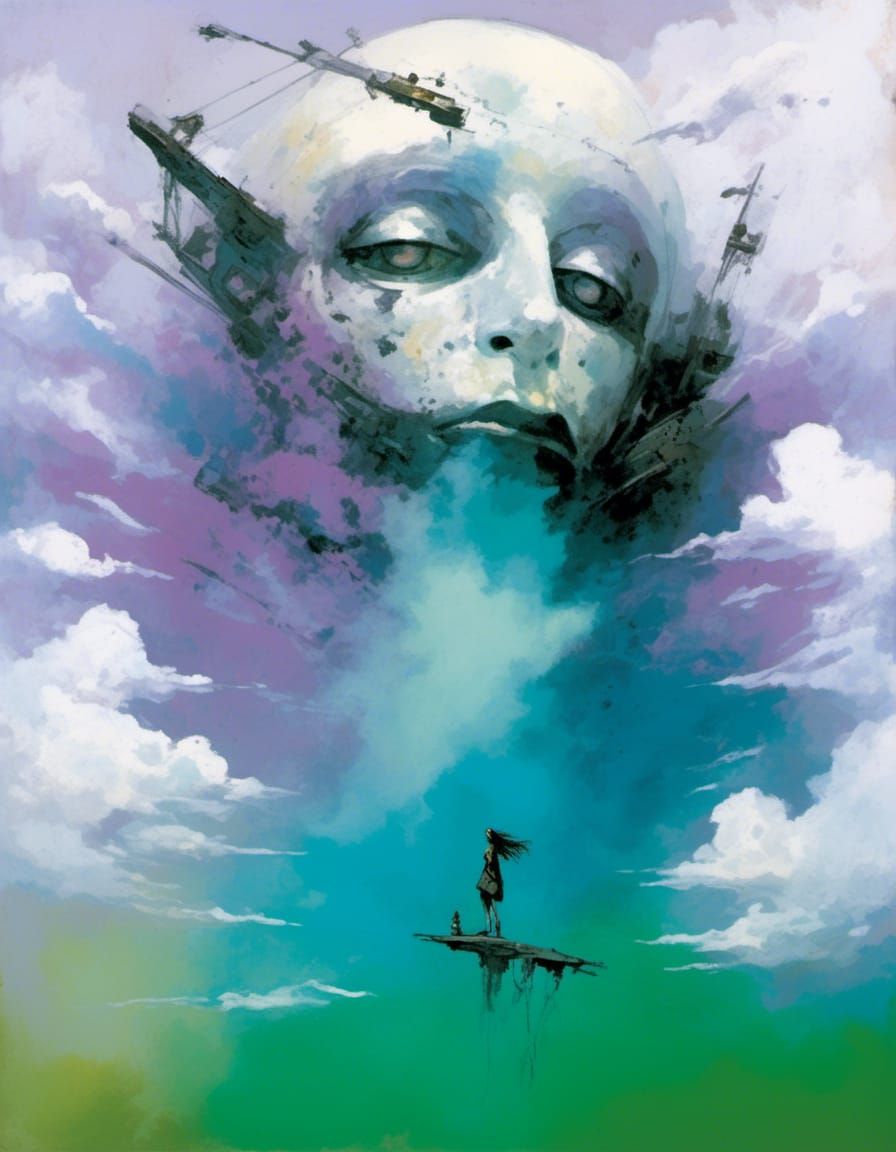 Goddess of Iron Windwar in Art Deco Style