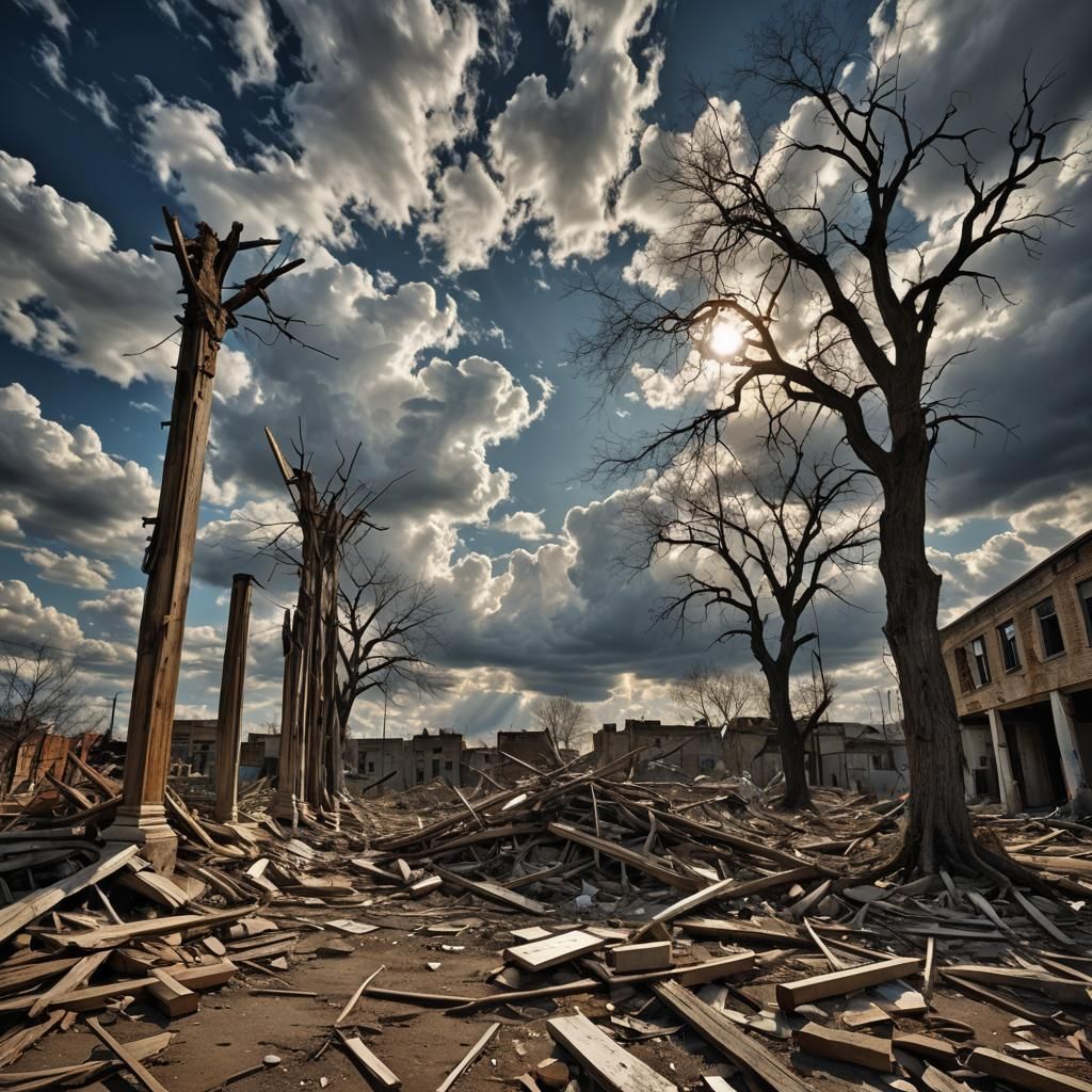 Hope Returns: Hyperrealistic Rebirth in Storm