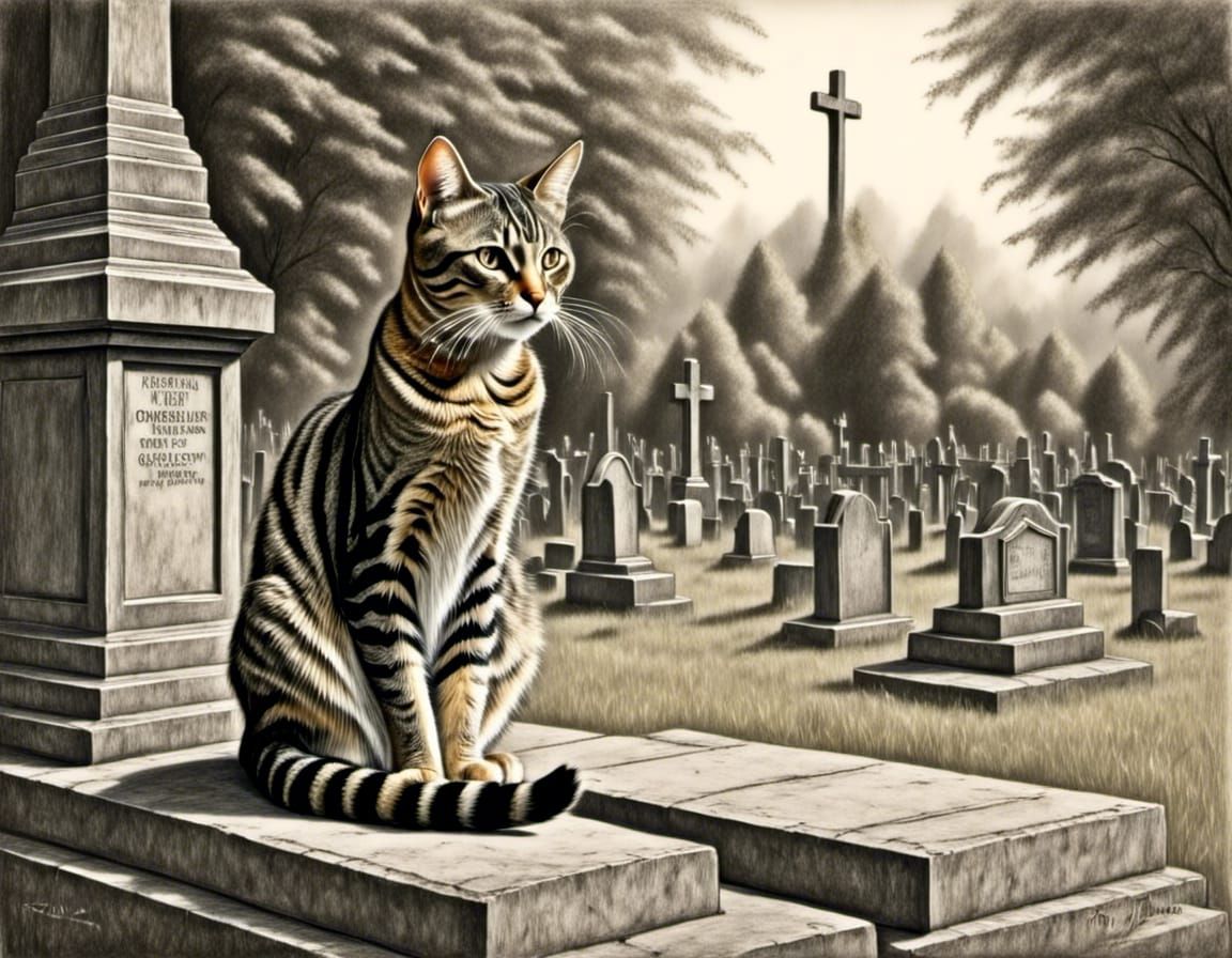 Cemetery Cat