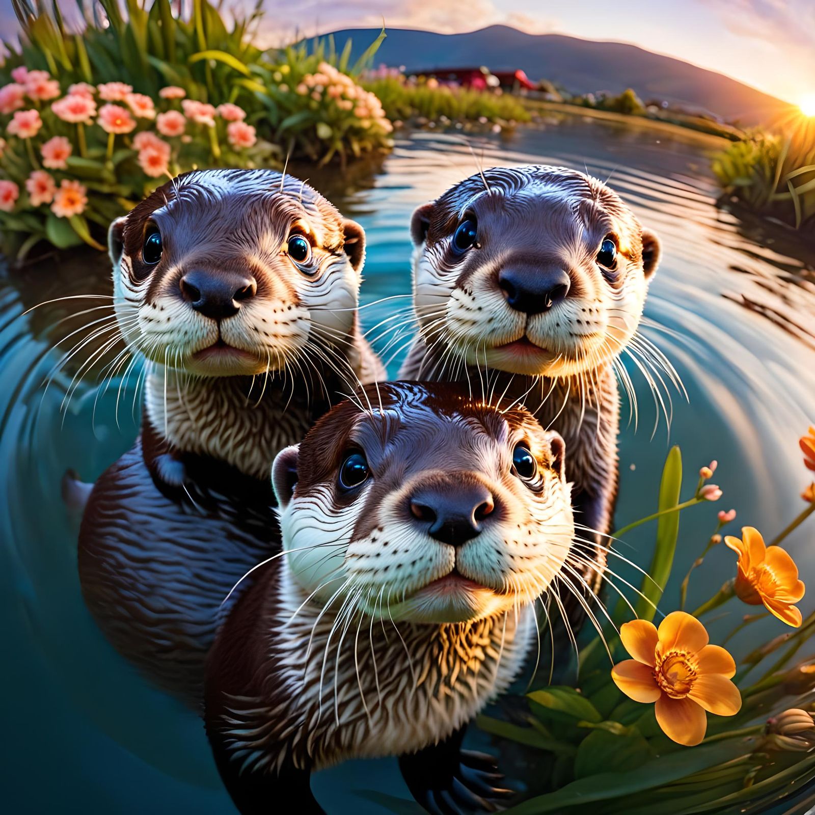 Curious Otters