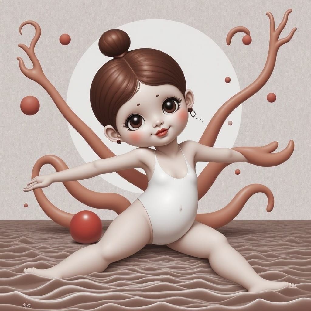 Cute Ballet Dancer