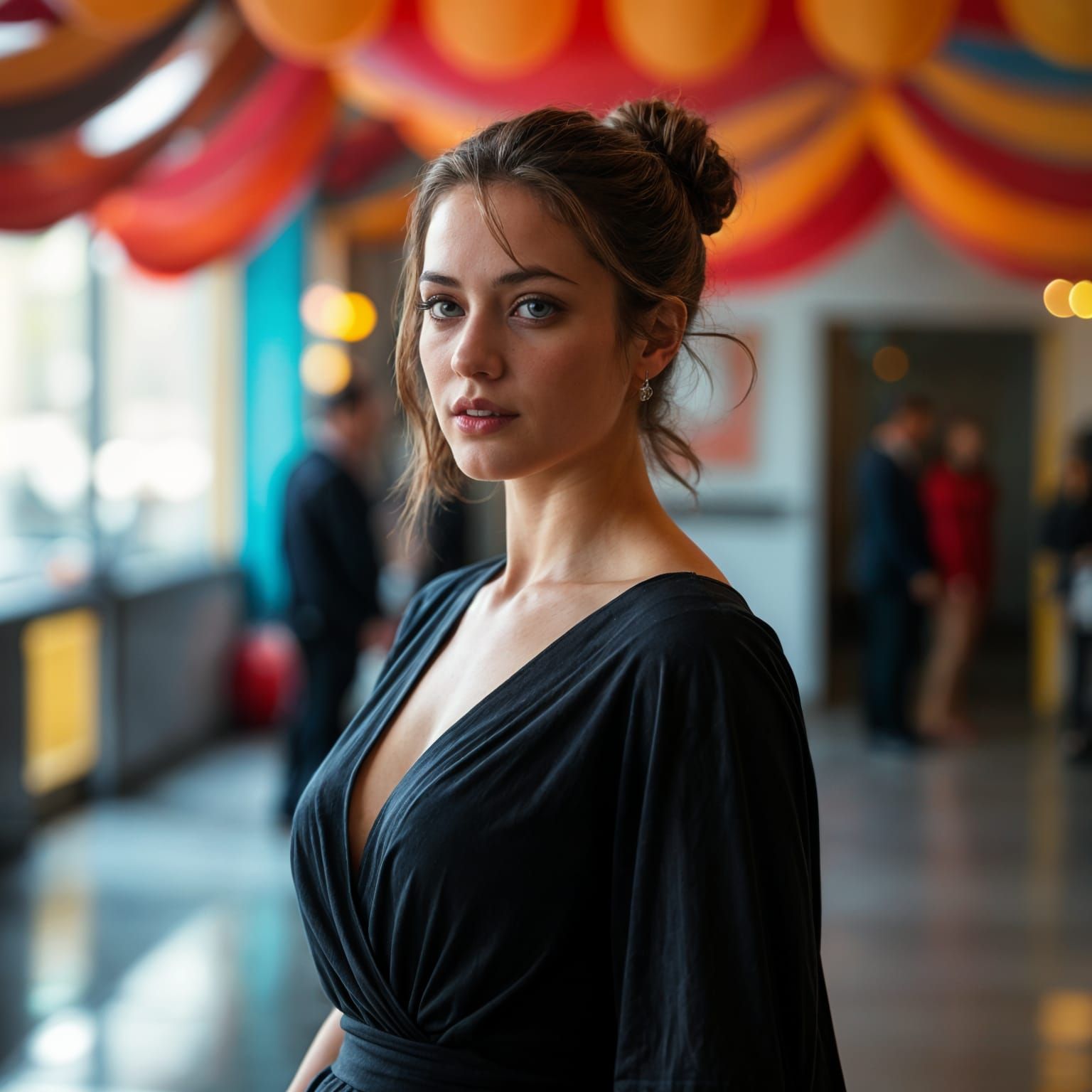 Cinematic Film Still: The Search in Natural Lighting