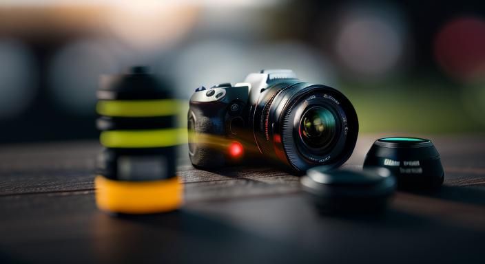 Professional Photography with Bokeh and Raytracing