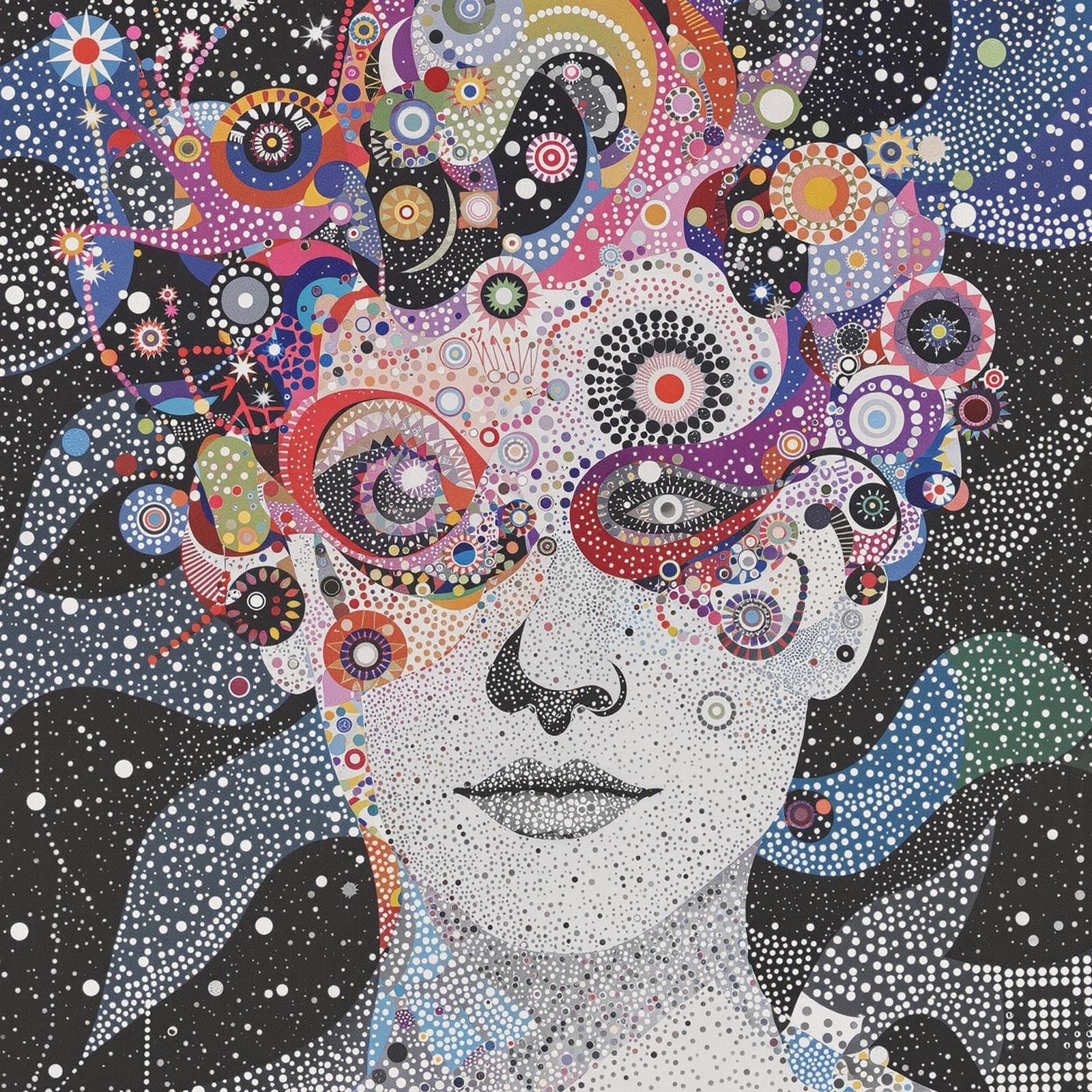 Dreamlike Portrait of a Hybrid Entity