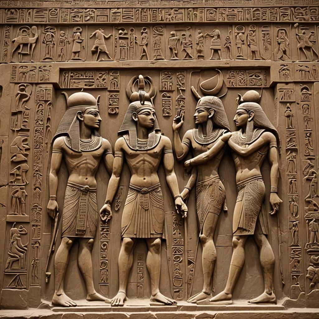 the Temple of Khepri! 
Its ancient walls carved before any known sentient beings inhabited this world and the relief scu...