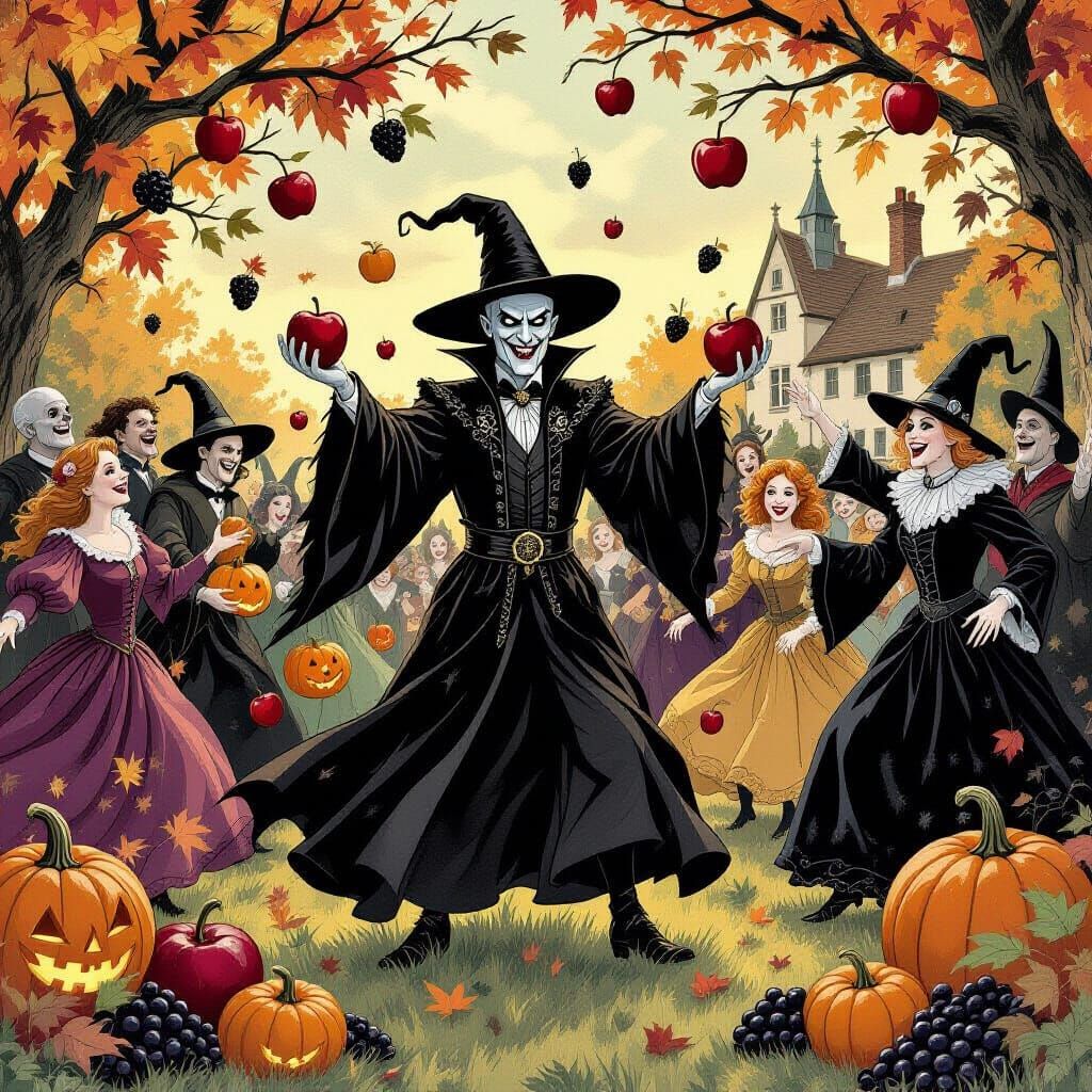 Voldemort Hosts Nightmare Harvest Festival in English Countr...