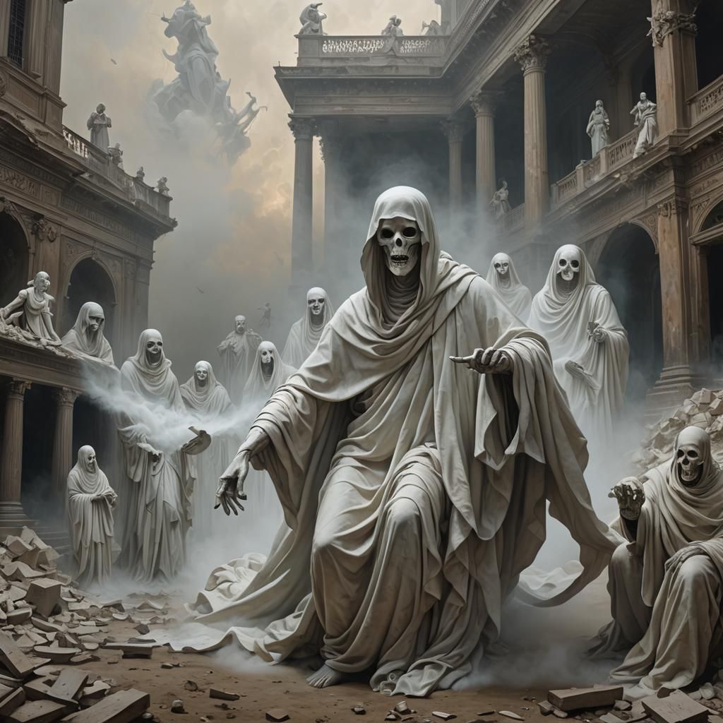 Haunting Figurative Art: Ingenuity in Mist