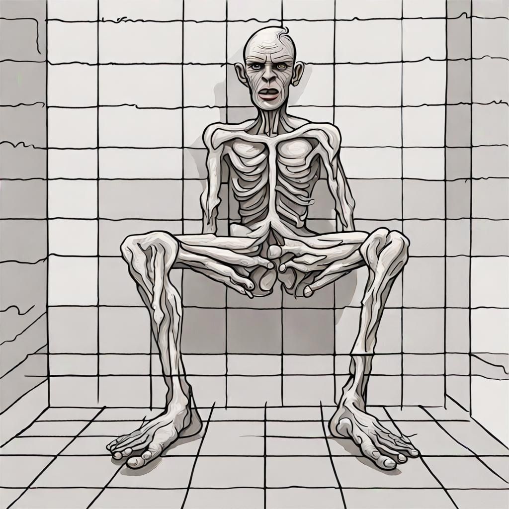 Woman on Mansion Steps: Detailed Fantasy Art