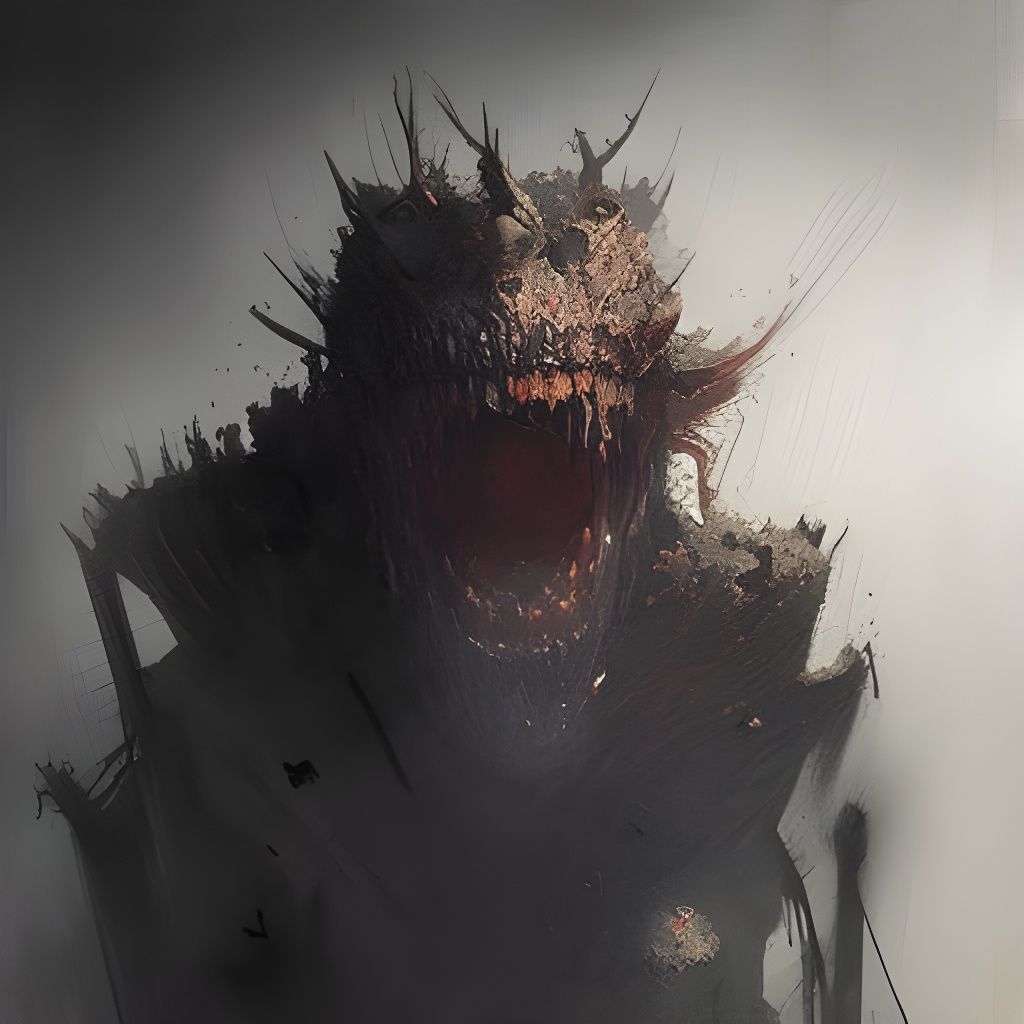 Sinister Monster by Greg Rutkowski