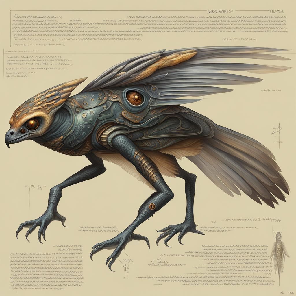 Alien Exoplanet with Speculative Creature Designs