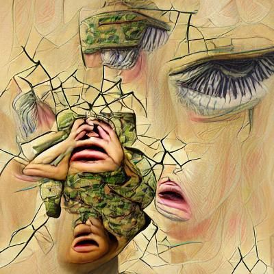 Visualizing Post-Traumatic Stress Disorder Through AI
