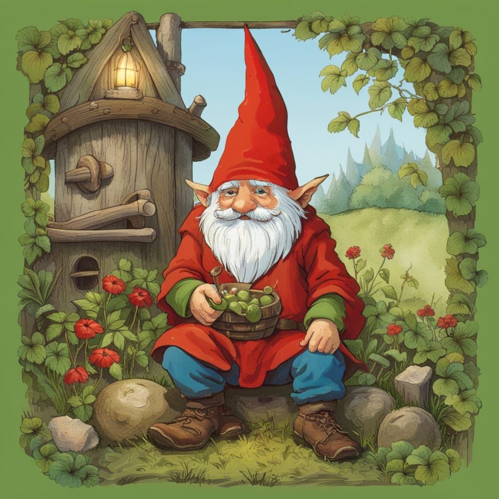 Gnome's Big Adventure in Fresh Air