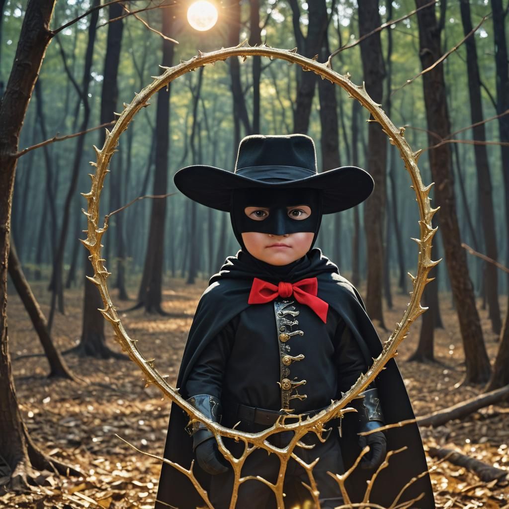 Enchanted Fox in Magic Mirror, Surreal Animation