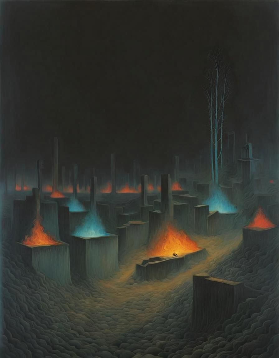 Sesto cerchio - Eretici (Epicurei)