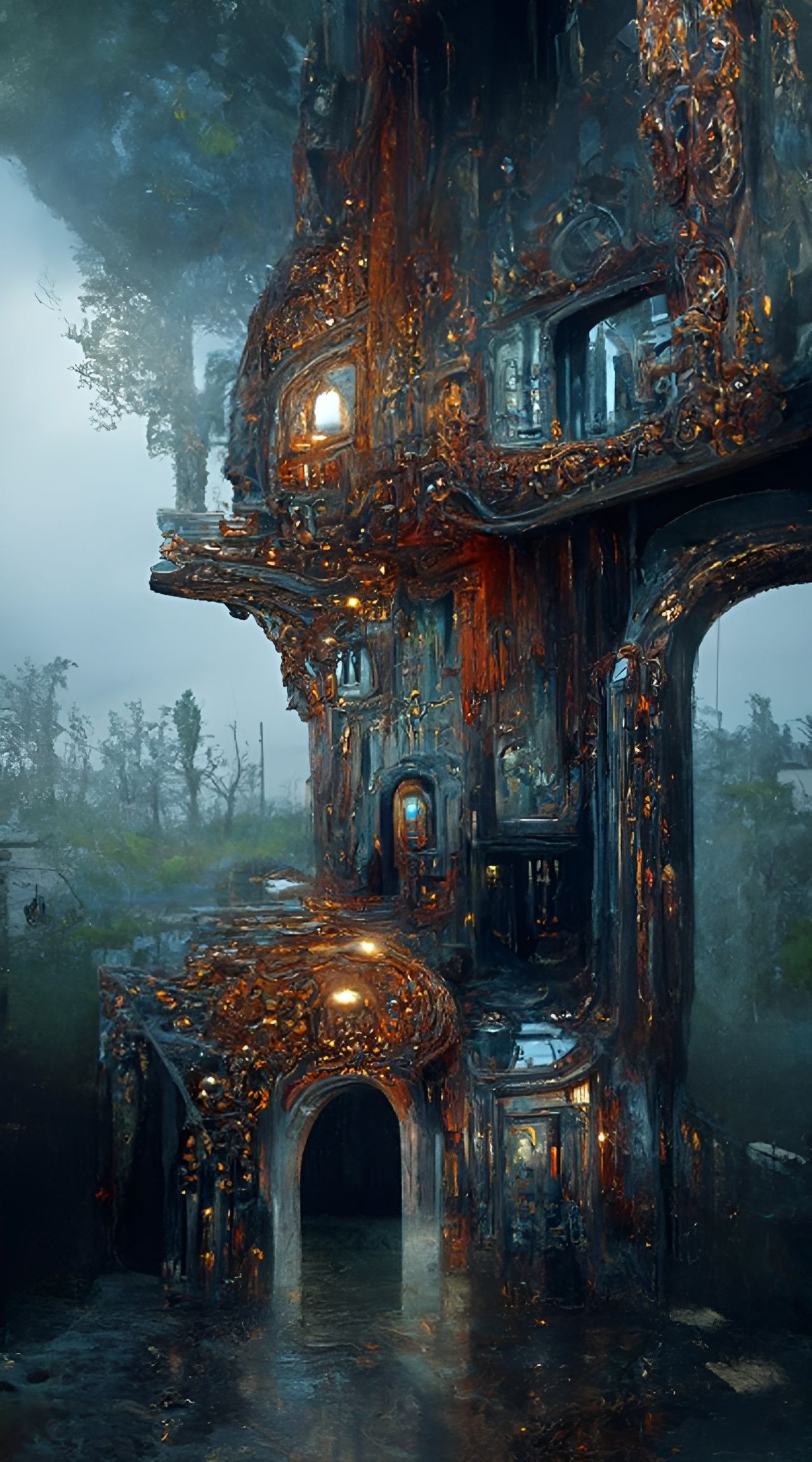 House of Mirrors in Dreamlike Dimension